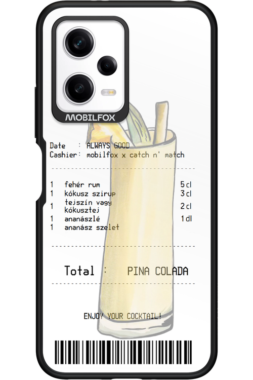 pina colada koktél - Xiaomi Redmi Note 12 5G