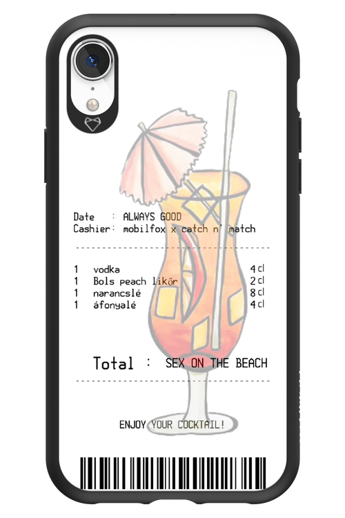 sex on the beach koktél - Apple iPhone XR
