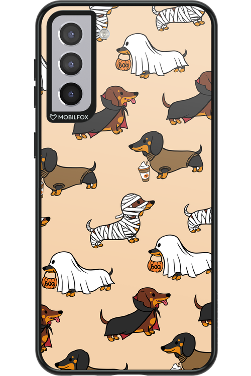 Scary Dachshund - Samsung Galaxy S21+