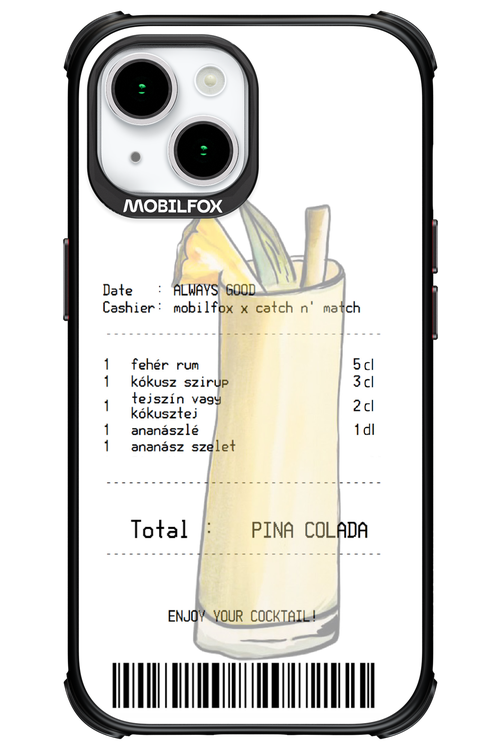 pina colada koktél - Apple iPhone 15