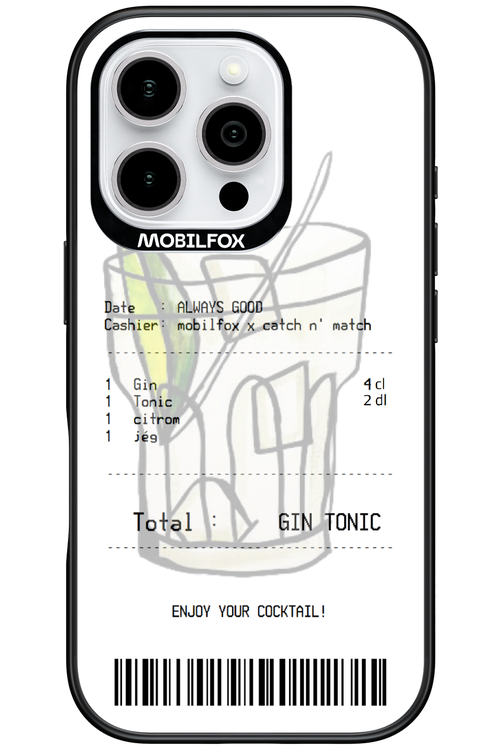 gin tonik - Apple iPhone 16 Pro