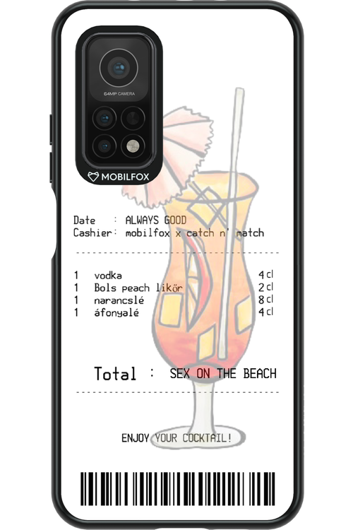 sex on the beach koktél - Xiaomi Mi 10T 5G