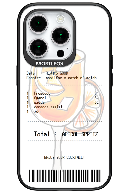 aperol spritz koktél - Apple iPhone 15 Pro