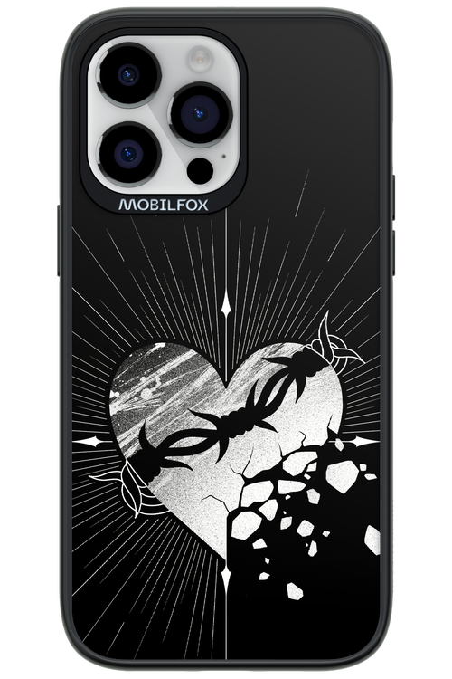 Fehér Szív - Apple iPhone 14 Pro Max