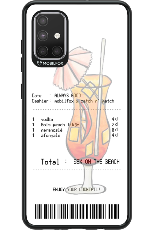 sex on the beach koktél - Samsung Galaxy A71