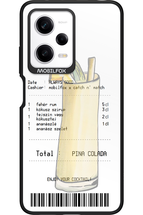 pina colada koktél - Xiaomi Redmi Note 12 Pro 5G