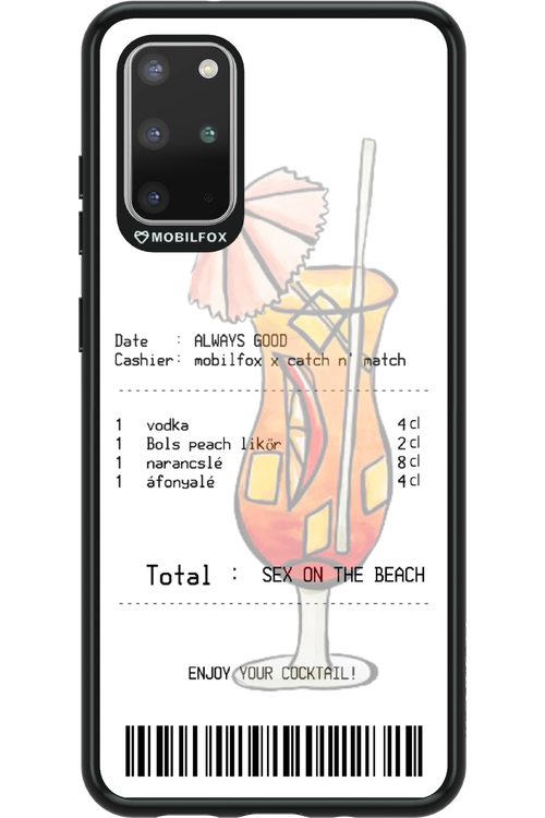 sex on the beach koktél - Samsung Galaxy S20+