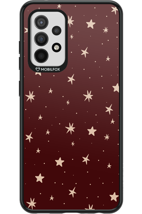 Burgundy Stars - Samsung Galaxy A52 / A52 5G / A52s