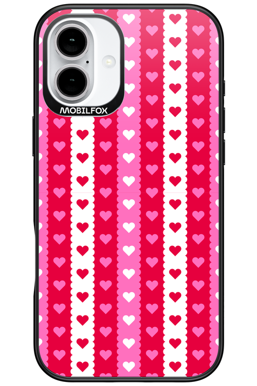 Christmas Heart Biscuit - Apple iPhone 16 Plus