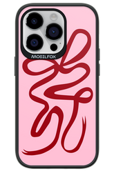 Burgundy Bow - Apple iPhone 14 Pro