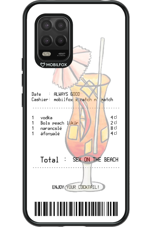 sex on the beach koktél - Xiaomi Mi 10 Lite 5G