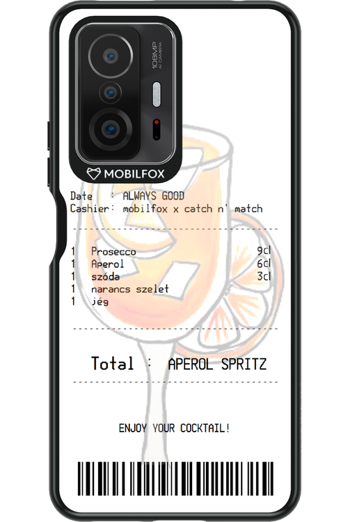 aperol spritz koktél - Xiaomi Mi 11T Pro