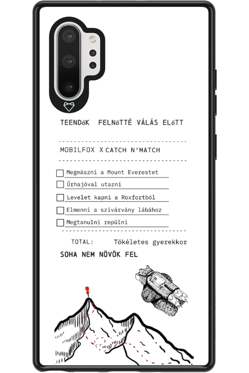 teendők felnőtté válás előtt - Samsung Galaxy Note 10+
