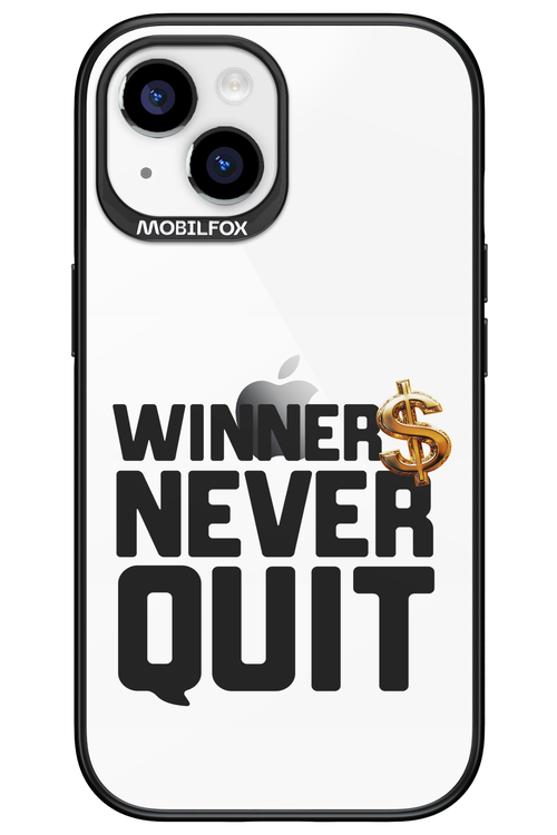 Winners Never Quit - Apple iPhone 15