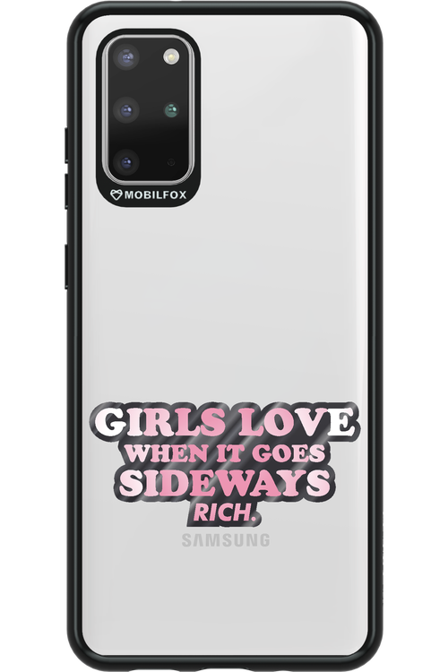 When it goes sideways - Samsung Galaxy S20+