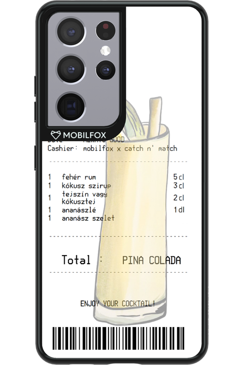 pina colada koktél - Samsung Galaxy S21 Ultra