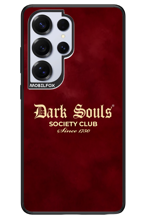 Dark Souls (Burgundy) - Samsung S25 Ultra