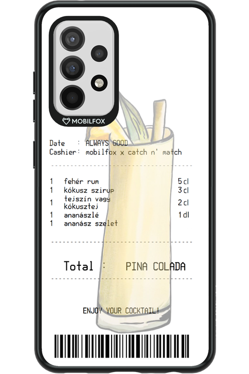 pina colada koktél - Samsung Galaxy A52 / A52 5G / A52s