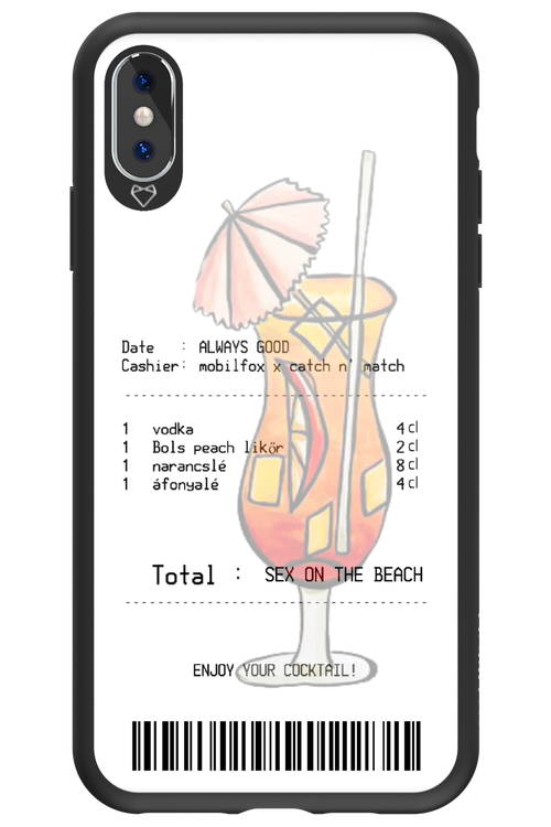 sex on the beach koktél - Apple iPhone XS Max