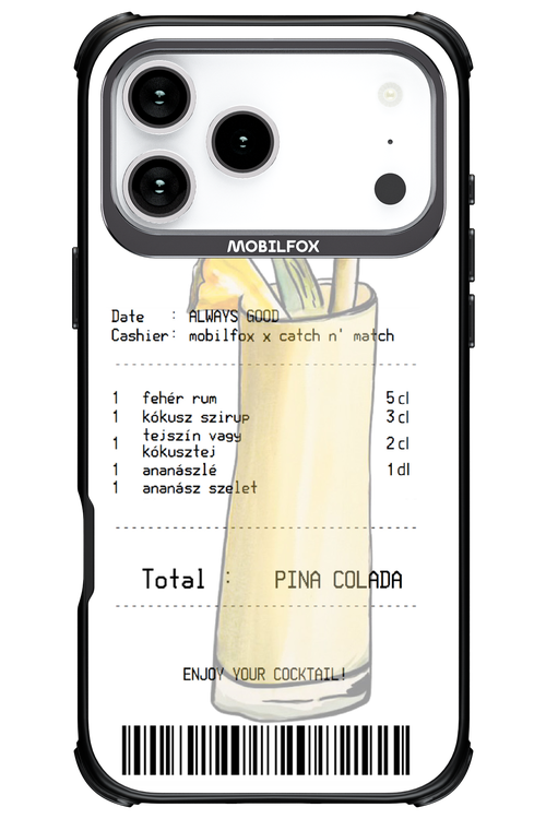 pina colada koktél - Apple iPhone 17 Pro Max