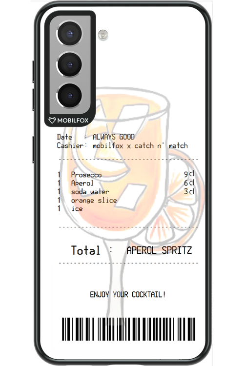 aperol spritz cocktail - Samsung Galaxy S21