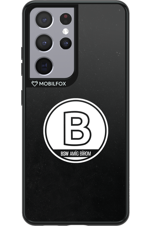 Amig bírom Black - Samsung Galaxy S21 Ultra