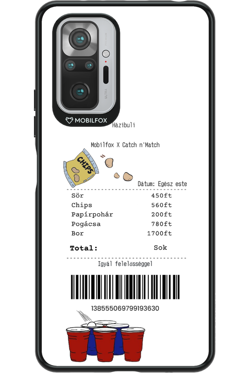 házibuli - Xiaomi Redmi Note 10S