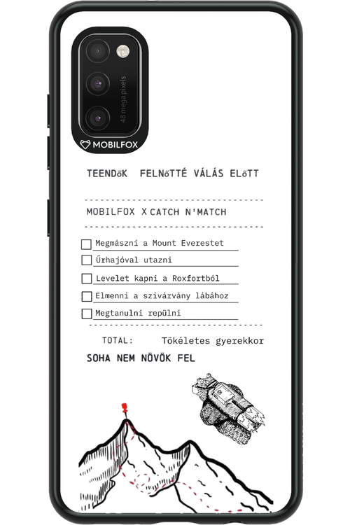 teendők felnőtté válás előtt - Samsung Galaxy A41