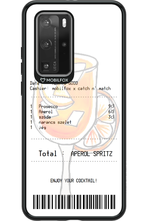 aperol spritz koktél - Huawei P40 Pro