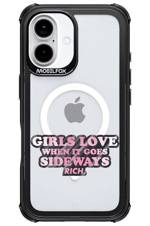 When it goes sideways - Apple iPhone 16