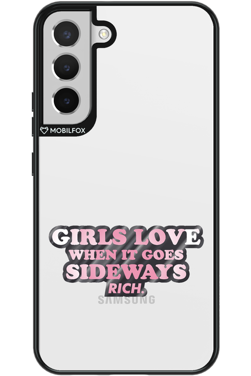 When it goes sideways - Samsung Galaxy S22+