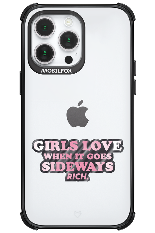 When it goes sideways - Apple iPhone 14 Pro Max