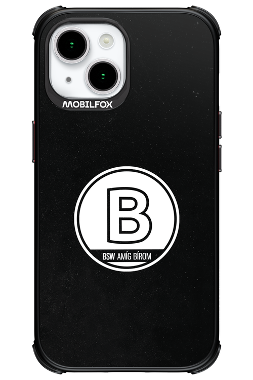 Amig bírom Black - Apple iPhone 15