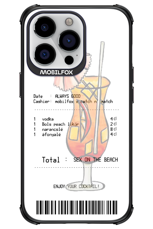 sex on the beach koktél - Apple iPhone 13 Pro