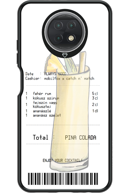 pina colada koktél - Xiaomi Redmi Note 9T 5G