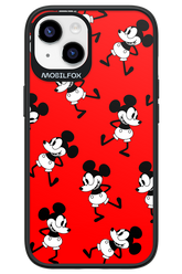 Iconic Mouse (red pattern) - Apple iPhone 14
