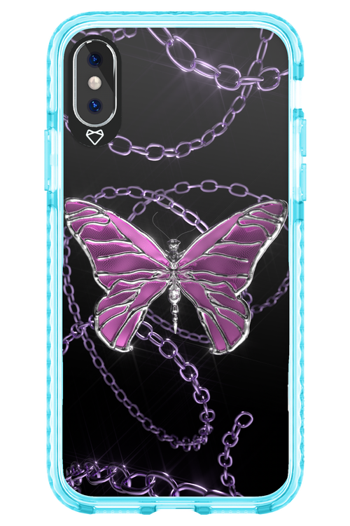 Butterfly Necklace - Apple iPhone X