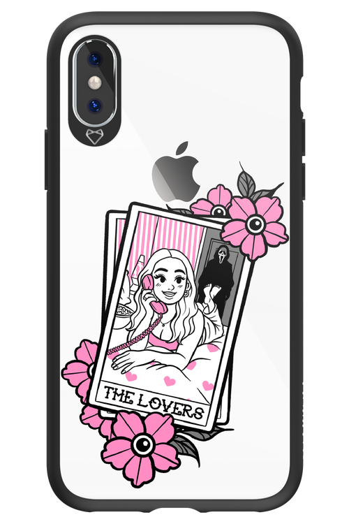 The Spooky Lovers (Transparent) - Apple iPhone X