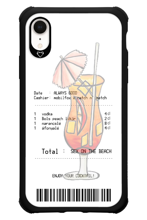 sex on the beach koktél - Apple iPhone XR