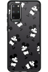 Iconic Mouse (antracite pattern) - Samsung Galaxy S20+