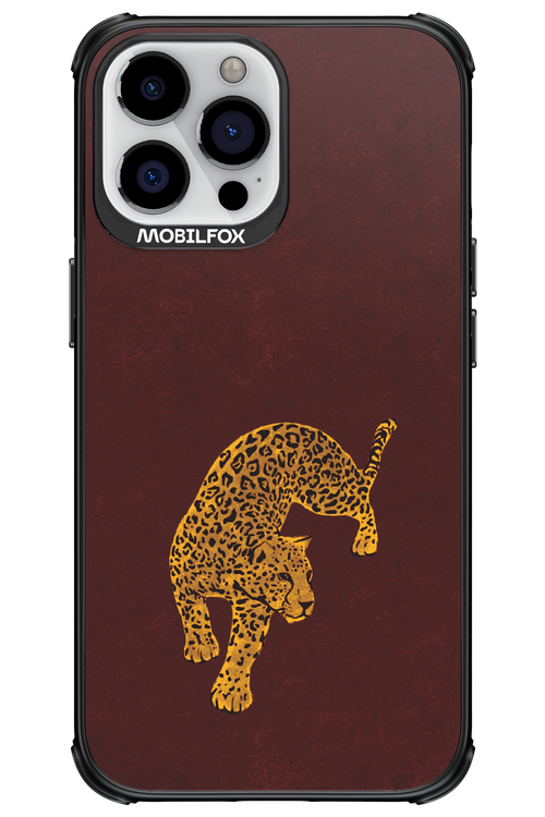 Burgundy Leopard - Apple iPhone 13 Pro Max