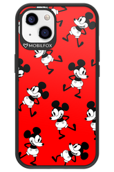 Iconic Mouse (red pattern) - Apple iPhone 13