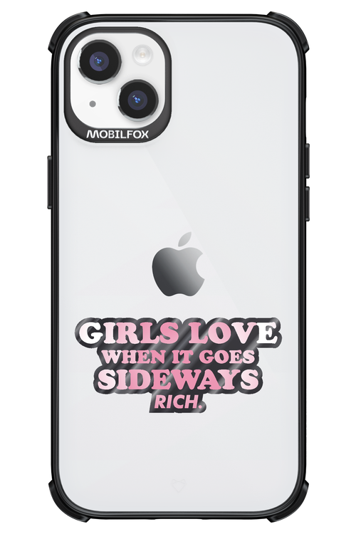 When it goes sideways - Apple iPhone 14 Plus