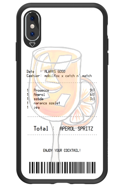aperol spritz koktél - Apple iPhone XS Max