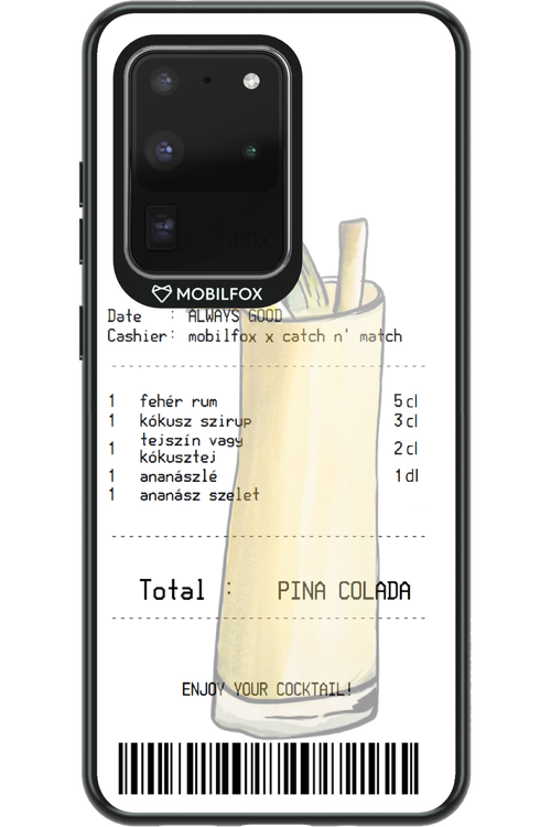 pina colada koktél - Samsung Galaxy S20 Ultra 5G
