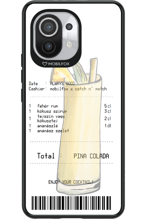 pina colada koktél - Xiaomi Mi 11 5G