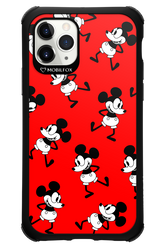 Iconic Mouse (red pattern) - Apple iPhone 11 Pro