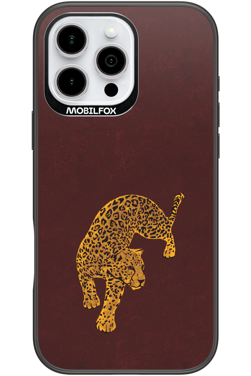Burgundy Leopard - Apple iPhone 16 Pro Max