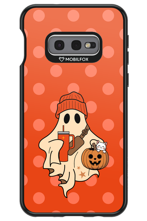 Ghost Girl (Orange) - Samsung Galaxy S10e