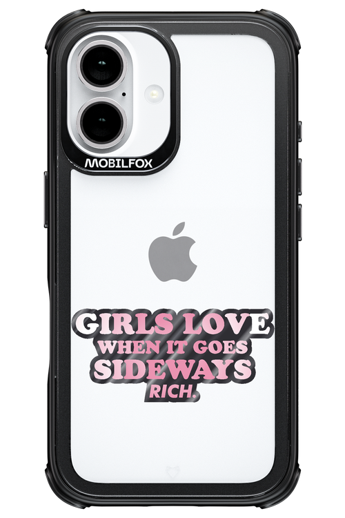 When it goes sideways - Apple iPhone 16